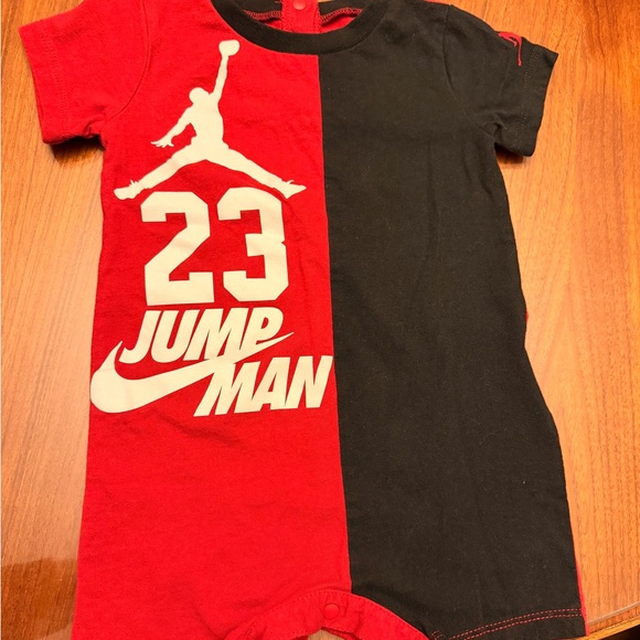 Nike Other - 12M Jordan Baby Boys 23 Colorblock Romper Outfit